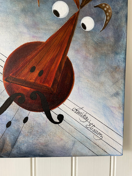 The orchestra is in full swing