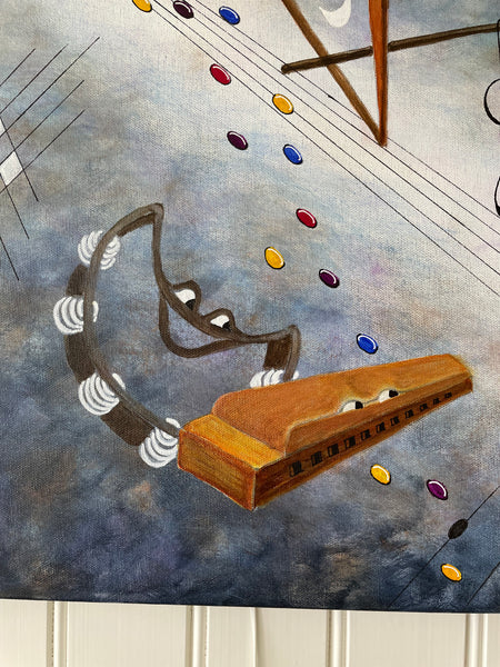 The orchestra is in full swing