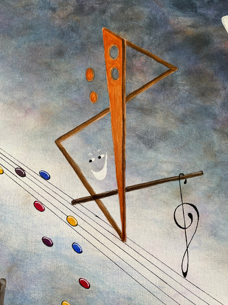 The orchestra is in full swing